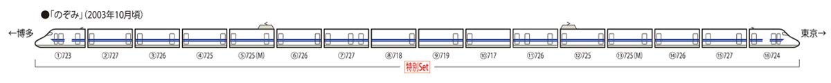TOMIX N Gauge JR 700 0 Tokaido Sanyo Shinkansen AMBITIOUS JAPAN 97937 ModelTrain