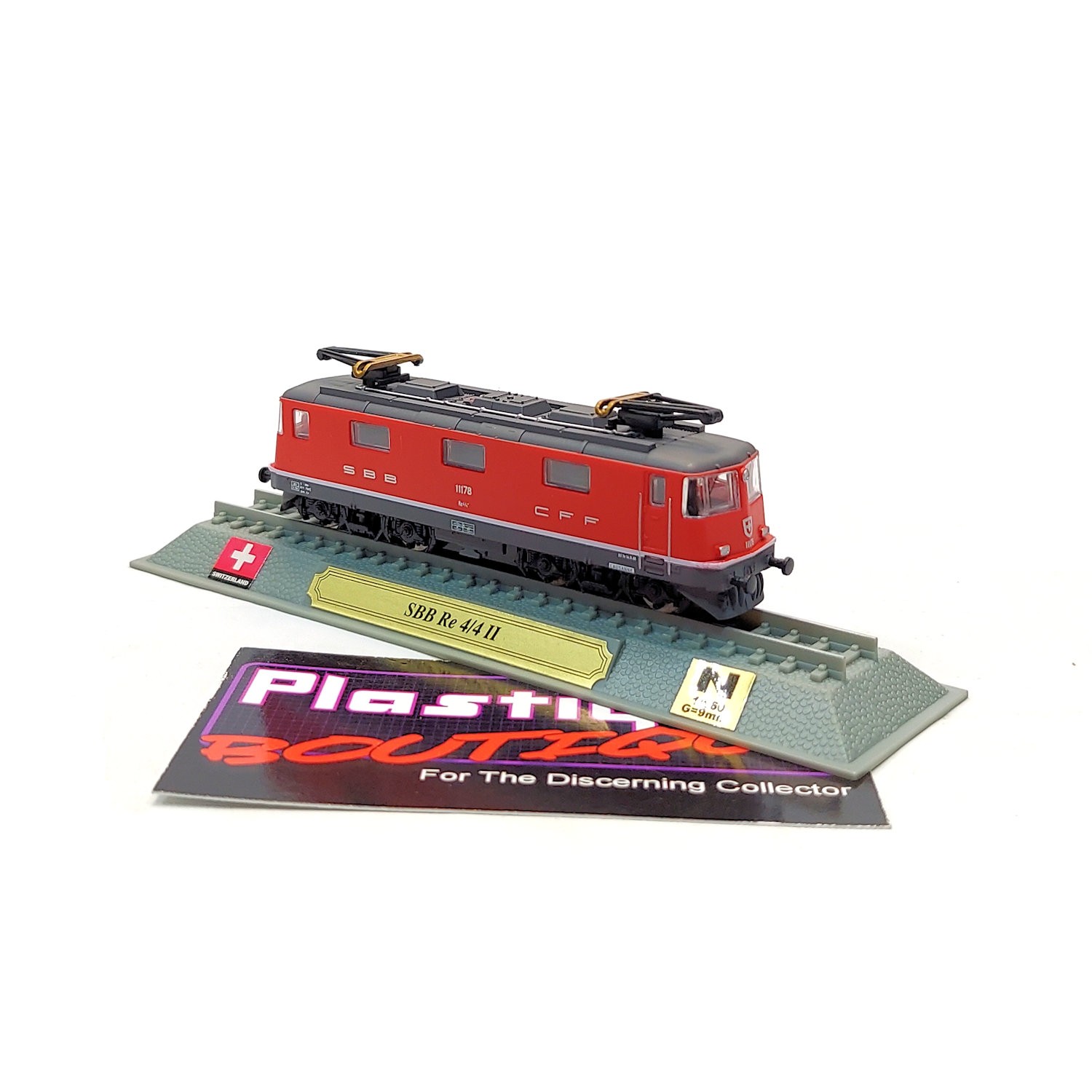 Del Prado SBB Re 4/4 II 1:160 #49 STATIC MODEL LOCOMOTIVE TRAIN ENGINE 420 SLM