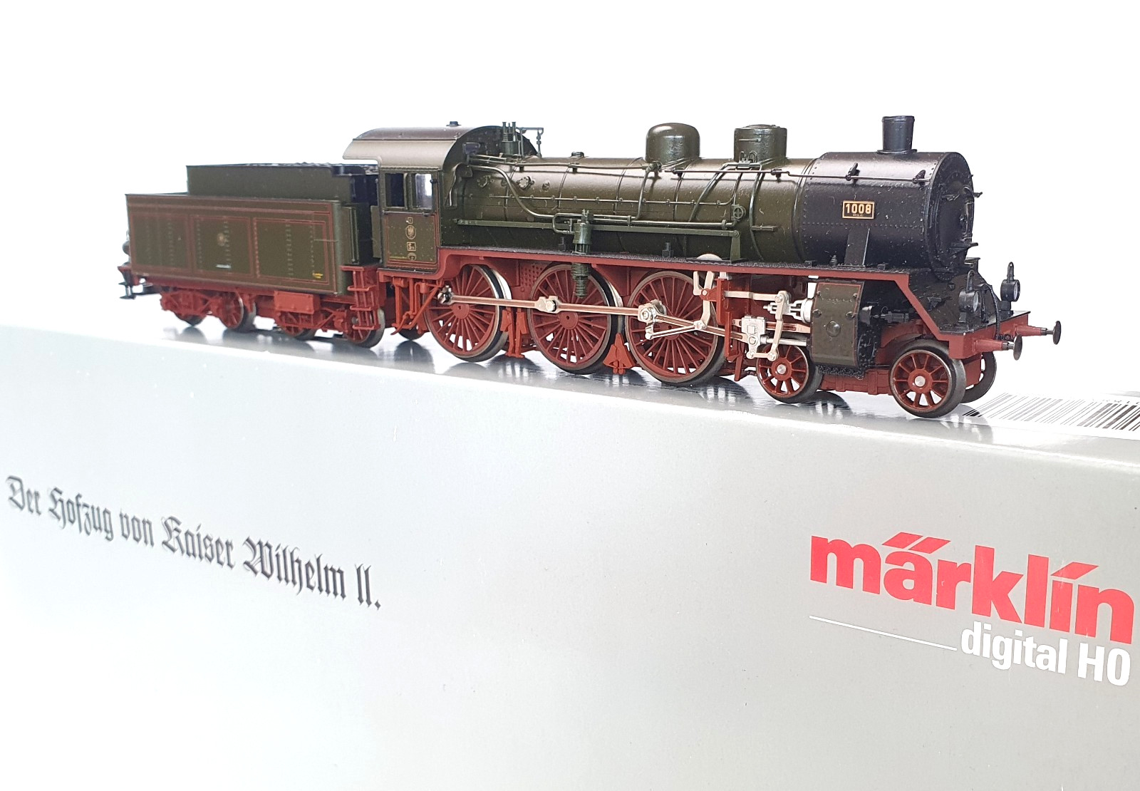 Marklin DIGITAL AC HO IMPERIAL COURT S10 STEAM LOCOMOTIVE EMPEROR WILHELM II MIB