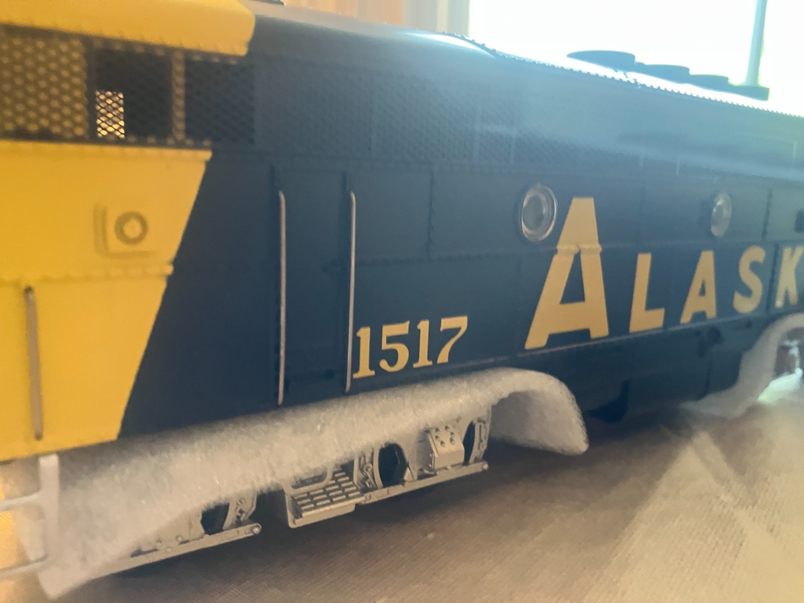 MTH UPGRADED Ps2 ALASKA R.R. F-3, A-B-A DIESEL SET w/BCR, 3 Boxes, LN 3R Premier