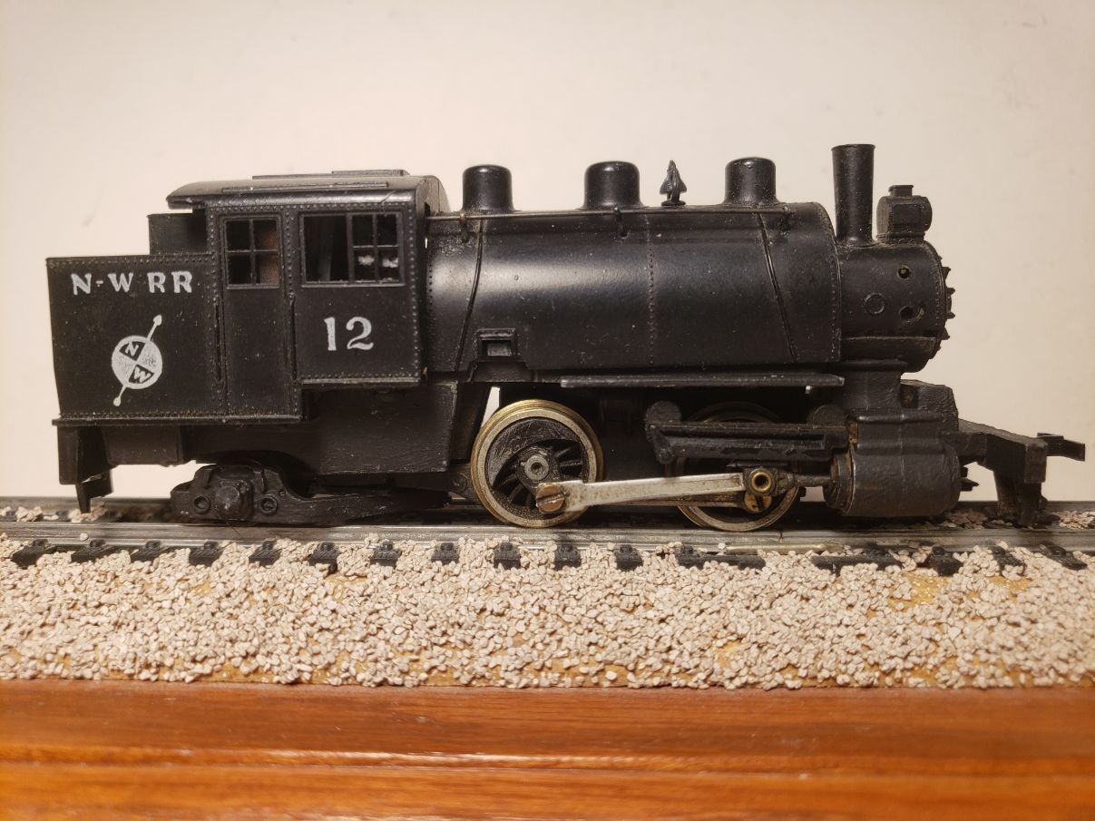 Athearn Little Monster 0-4-2 steam locomotive N-W RR HO scale