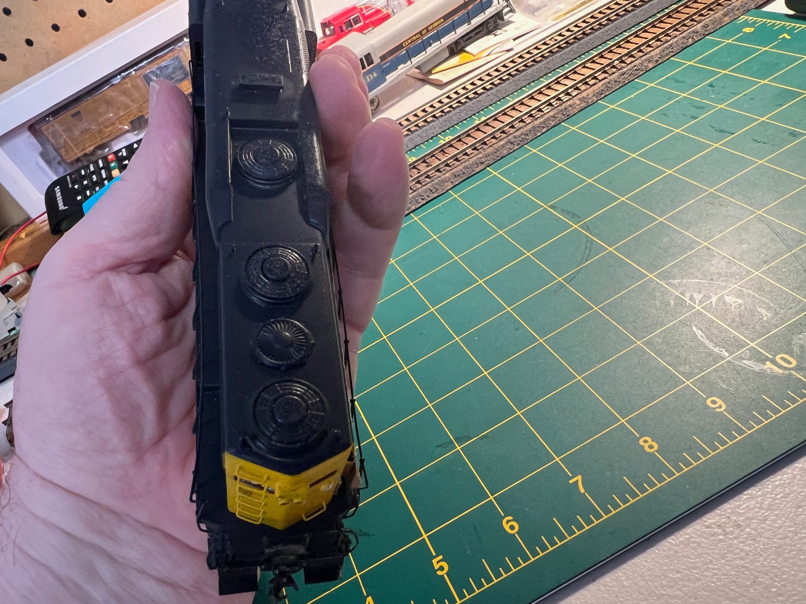 Nickel Plate Products HO Brass EMD GP30 Diesel Engine F/P Santa Fe OB Runs