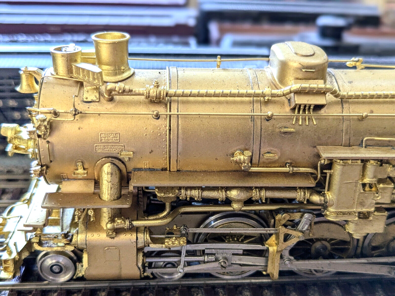 *1 OF ONLY 35! KEY “SUPER CLASSIC” BRASS SP 4-10-2 1950’s LATE VERSION HO *LNIB!