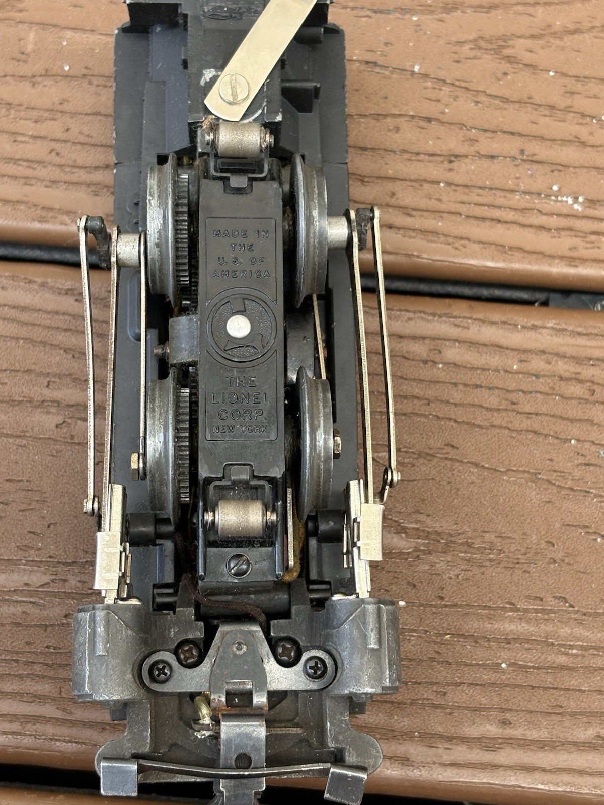 Lionel No 1656 Steam Switch Locomotive,Slope Back Tender 6403B,Box 6654W POSTWAR