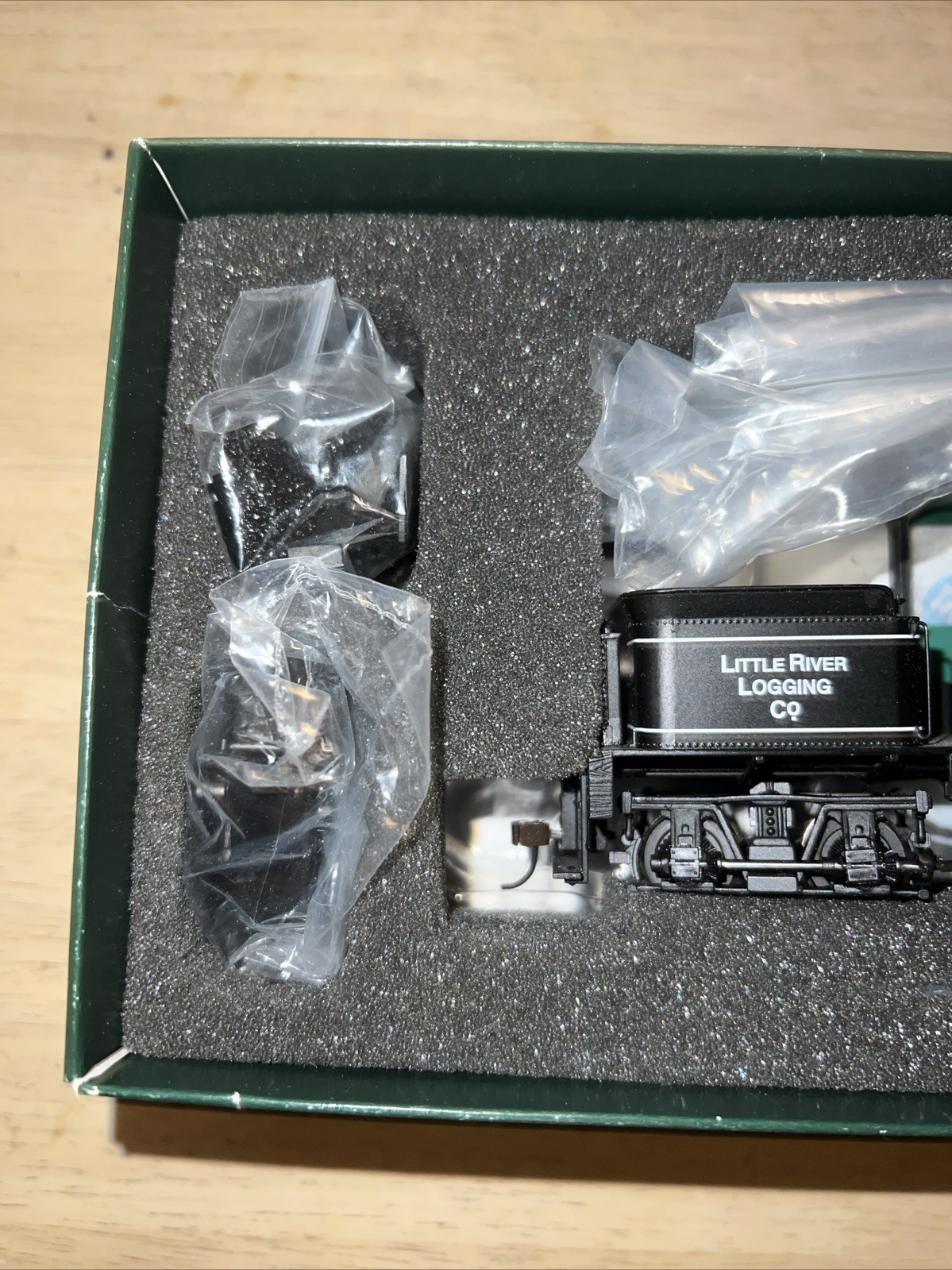 Bachmann Spectrum ON30 two-truck Shay loco No 25663 Little River Logging Co