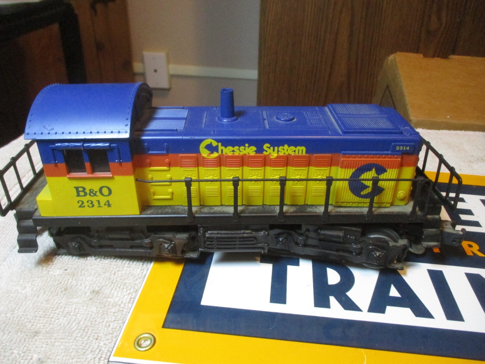 Vintage K-Line Chessie System Dual Motor S-2  Diesel Switcher B&O 2314 – TESTED