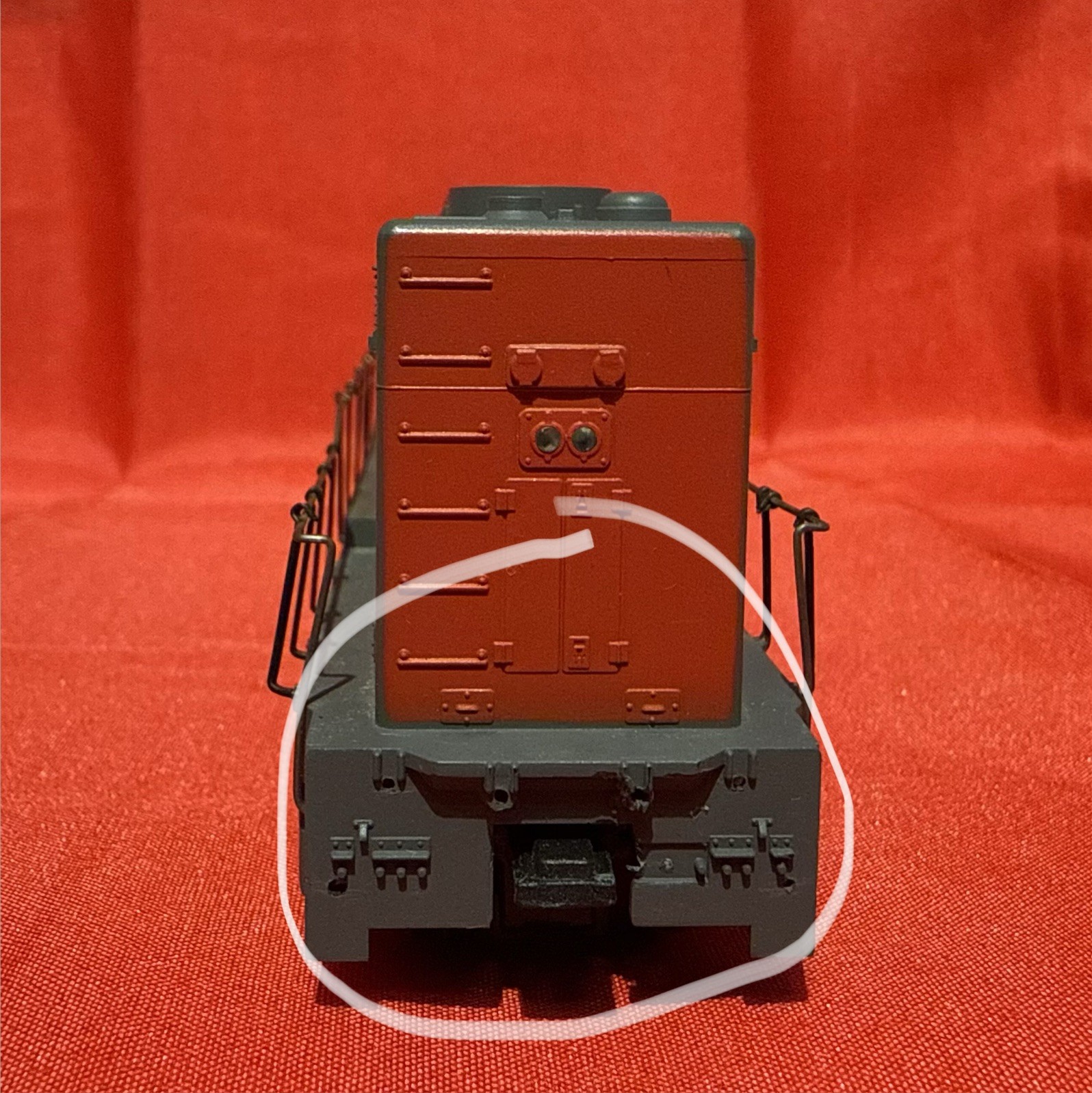 HO Athearn Southern Pacific Dummy Diesel #9263 Non Powered Read