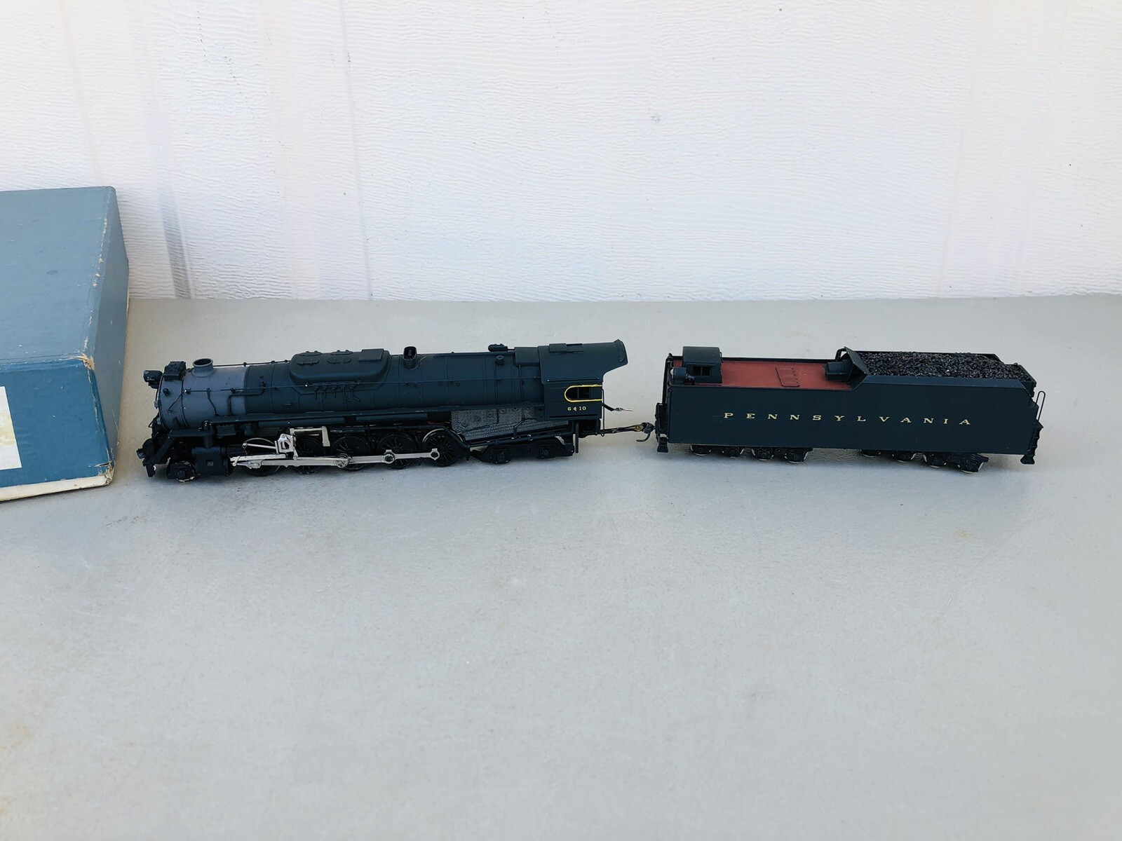 HO Train Company HO PRR Pennsylvania 2-10-4 J-IA Steam Locomotive