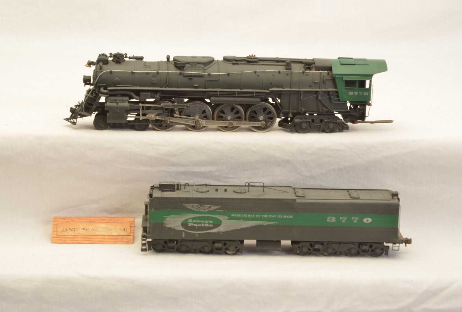 PFM Arroyo Pacific 3770 HO Scale Brass Northern Steam Locomotive and Tender