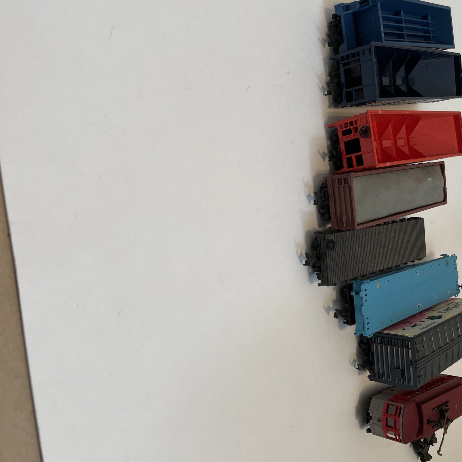 Vintage HO Scale Coal Cars And Various Others