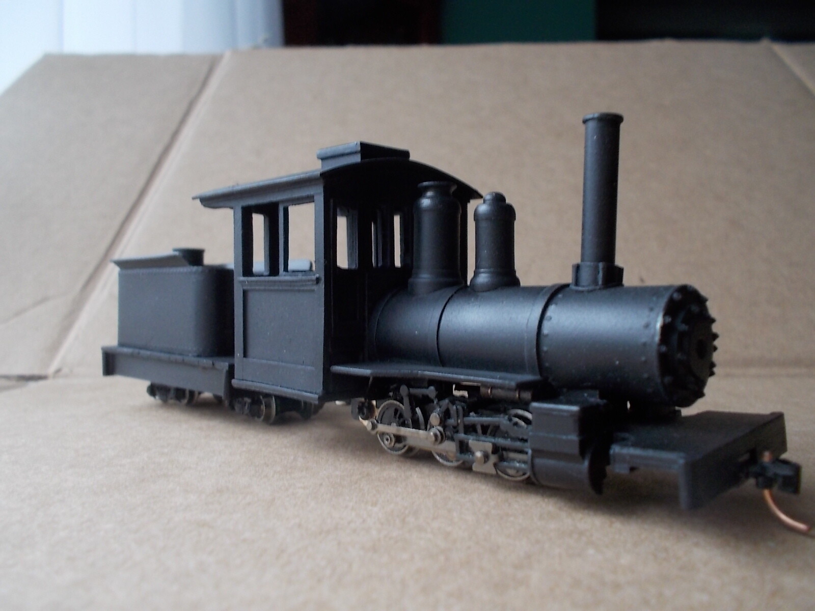 On18 0-6-0 Baldwin with Tender Conversion Kit by Railway Recollections Not On30
