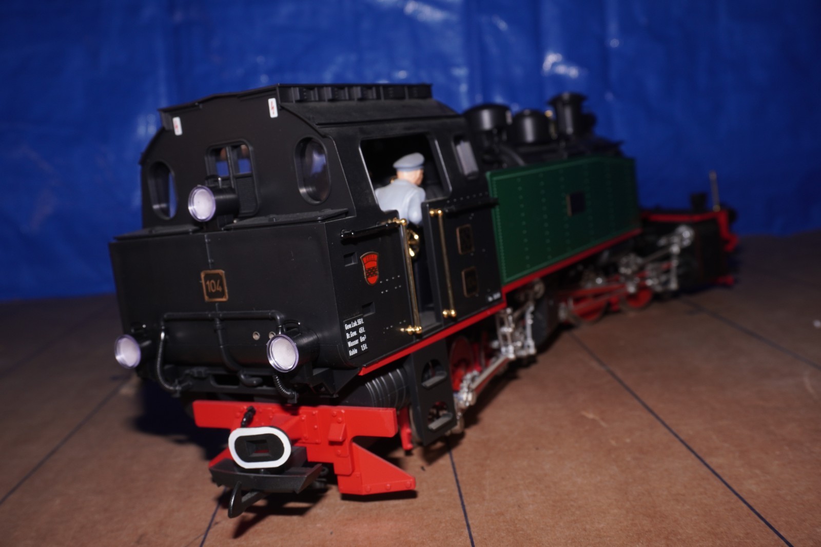 LGB Spur G 20851 Mallet Steam Locomotive Green/Black, Epoche III
