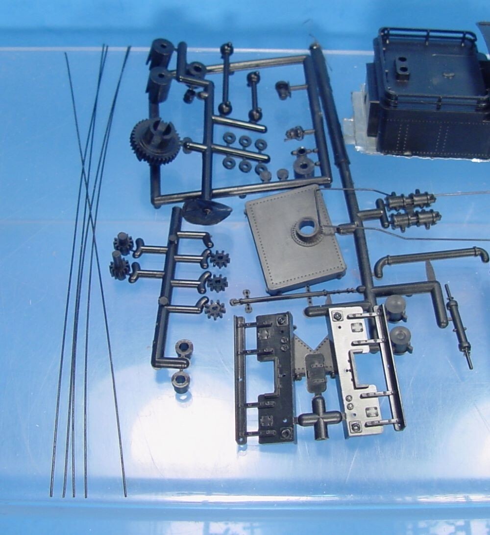 HO/HOn3 ROUNDHOUSE 2 TRUCK SHAY LOCOMOTIVE KIT W/WOOD CAB WISEMAN MODEL SERVICES