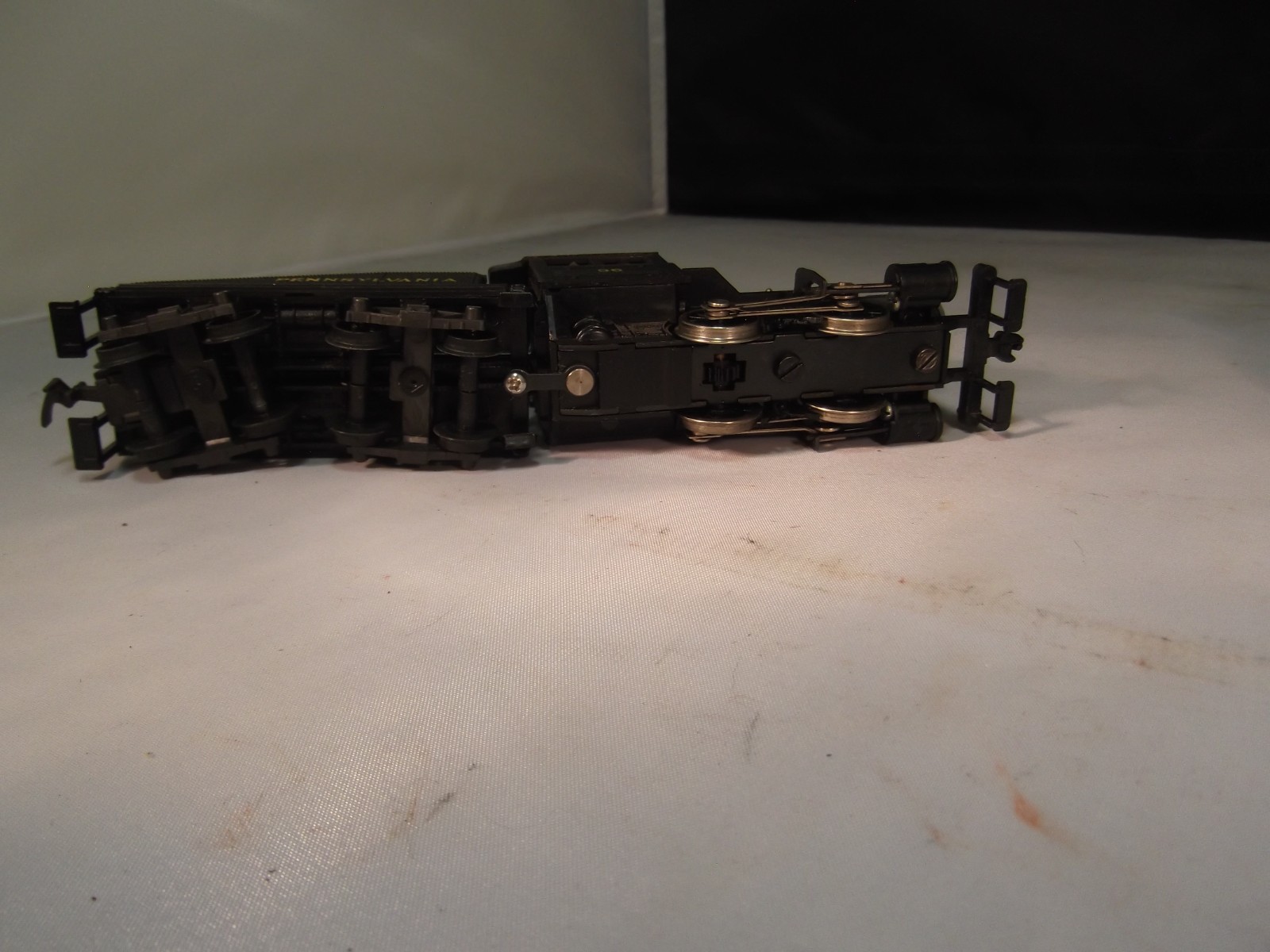 HO Scale 0-4-0 Steam Locomotive #94 and a Tender, passenger, baggage, caboose