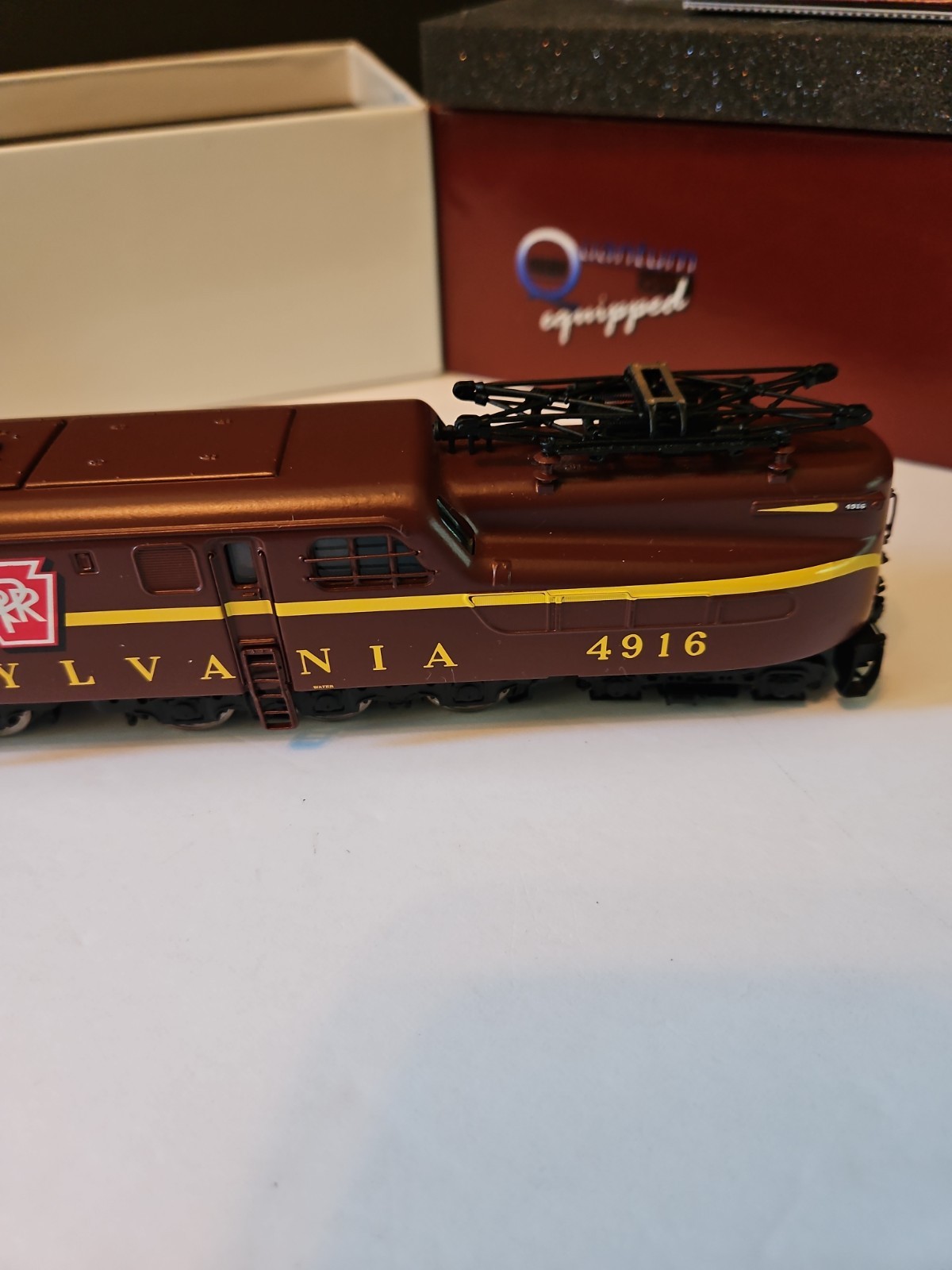 HO-Broadway Limited 627 PRR Pennsylvania GG 1 Tuscan Red #4916 EX DCC
