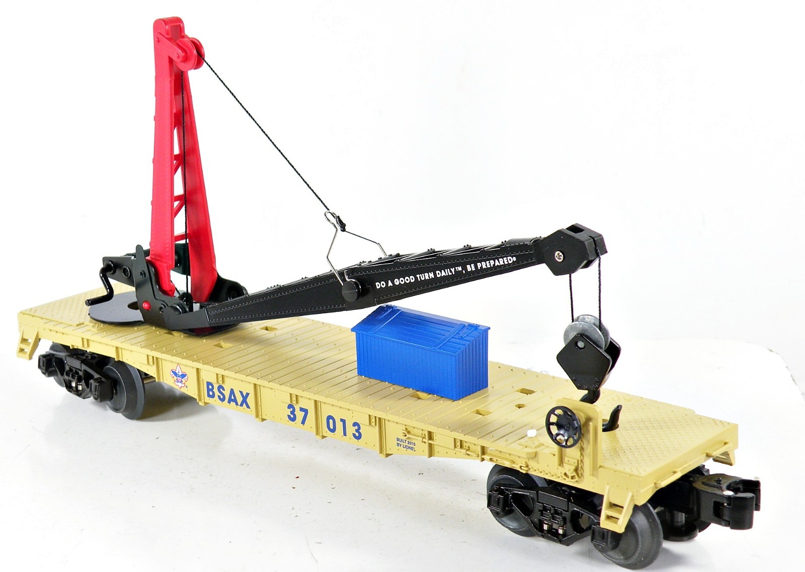 Lionel 6-30123 Boy Scouts of America Freight Set Track/Transformer 2010 LN