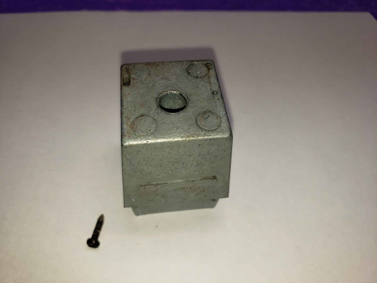 TYCO AUSTRIA DIECAST METAL WEIGHT FOR HO F-7 ROAD DIESEL-USED