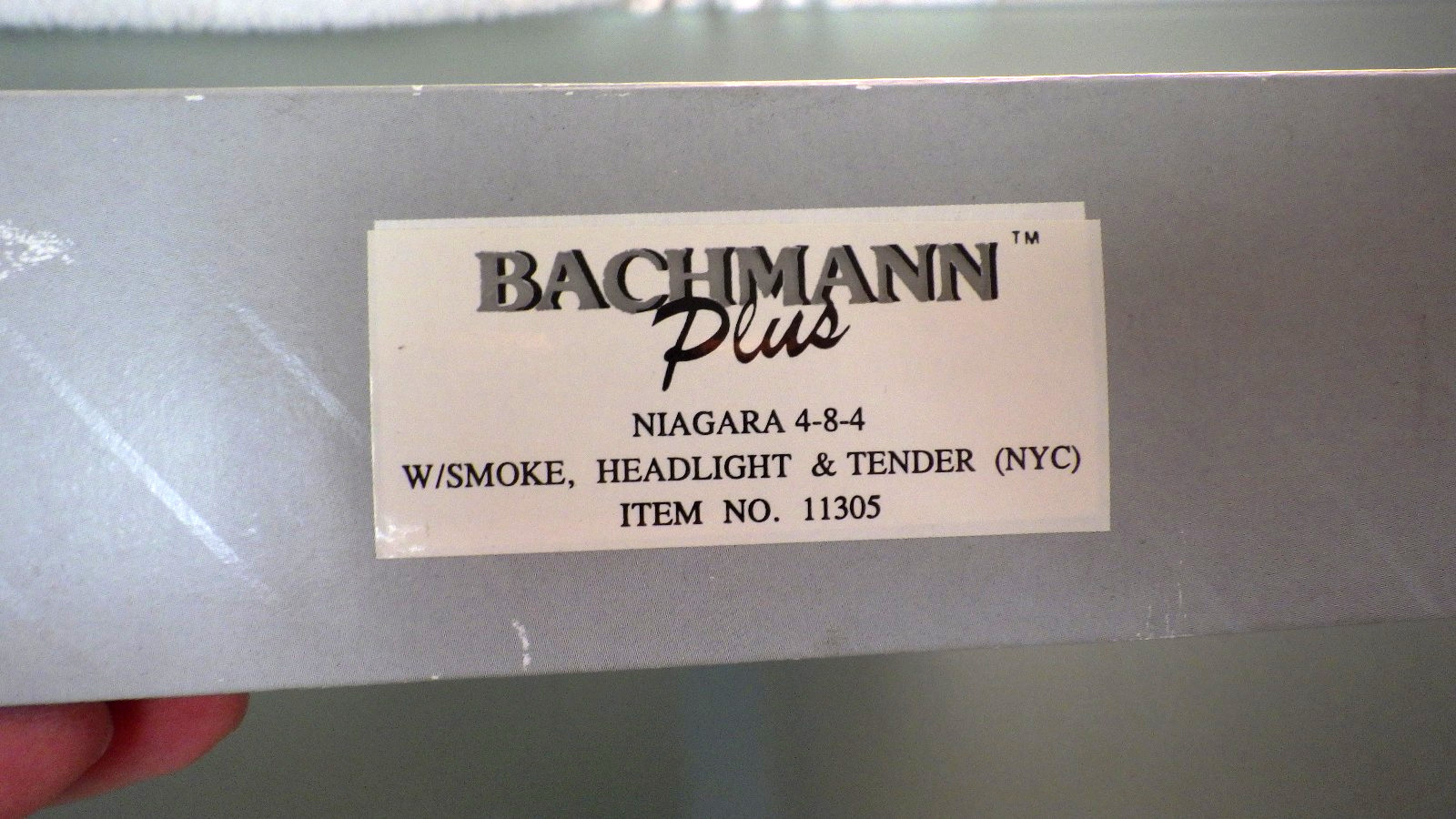 HO-Bachmann Plus #11305 NIAGARA 4-8-4 Locomotive & Tender NYC New York Central
