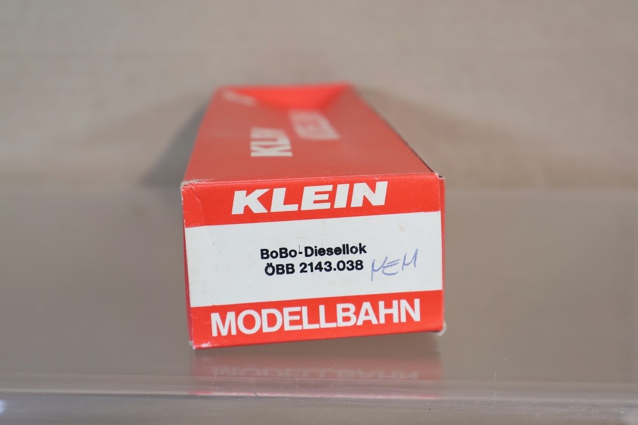 KLEIN MODELLBAHN OBB ÖBB CLASS BR 2143 038-4 DIESEL LOCOMOTIVE om