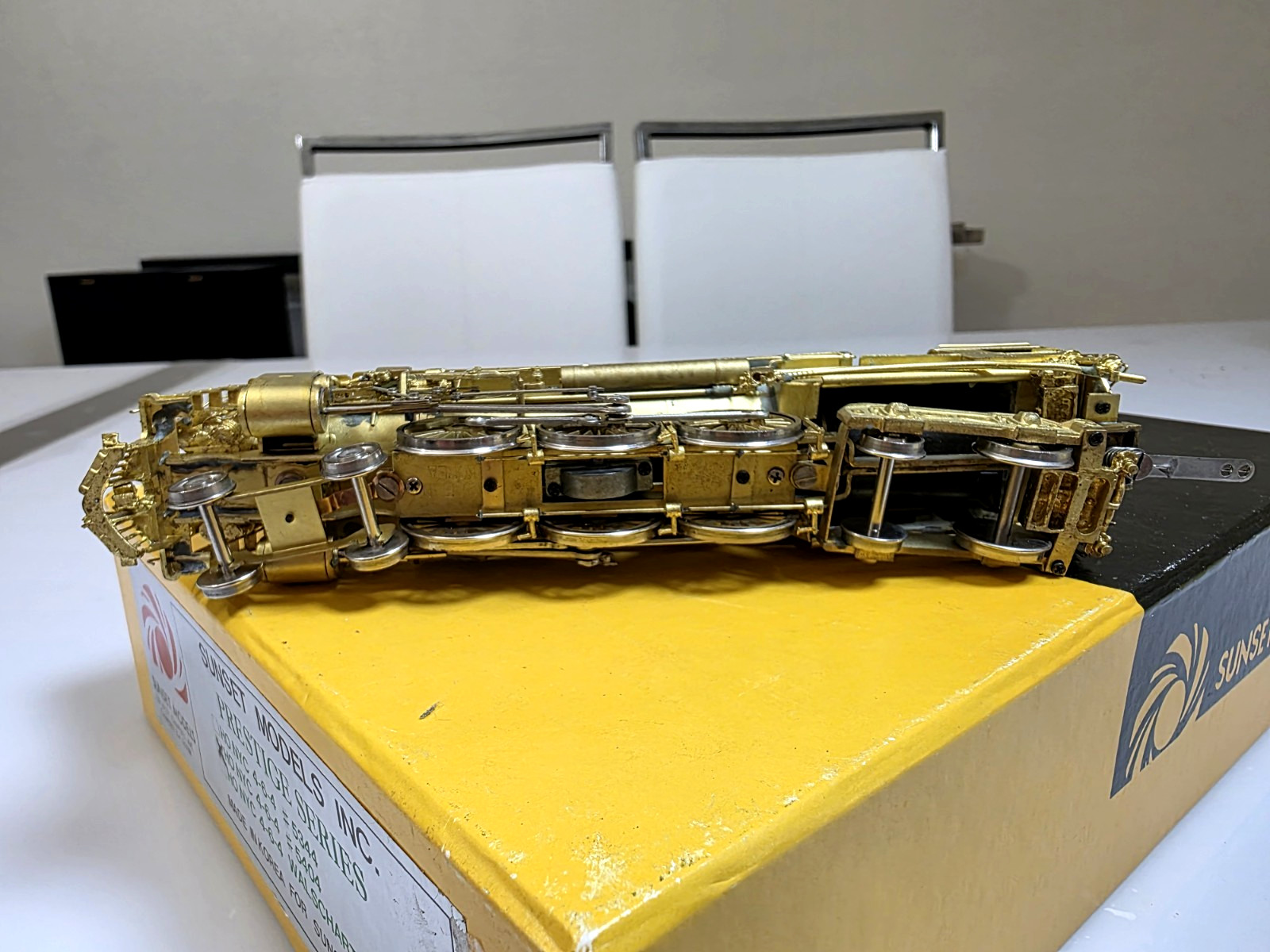 Sunset Models Brass HO Scale NYC #5344 4-6-4 Steam Locomotive