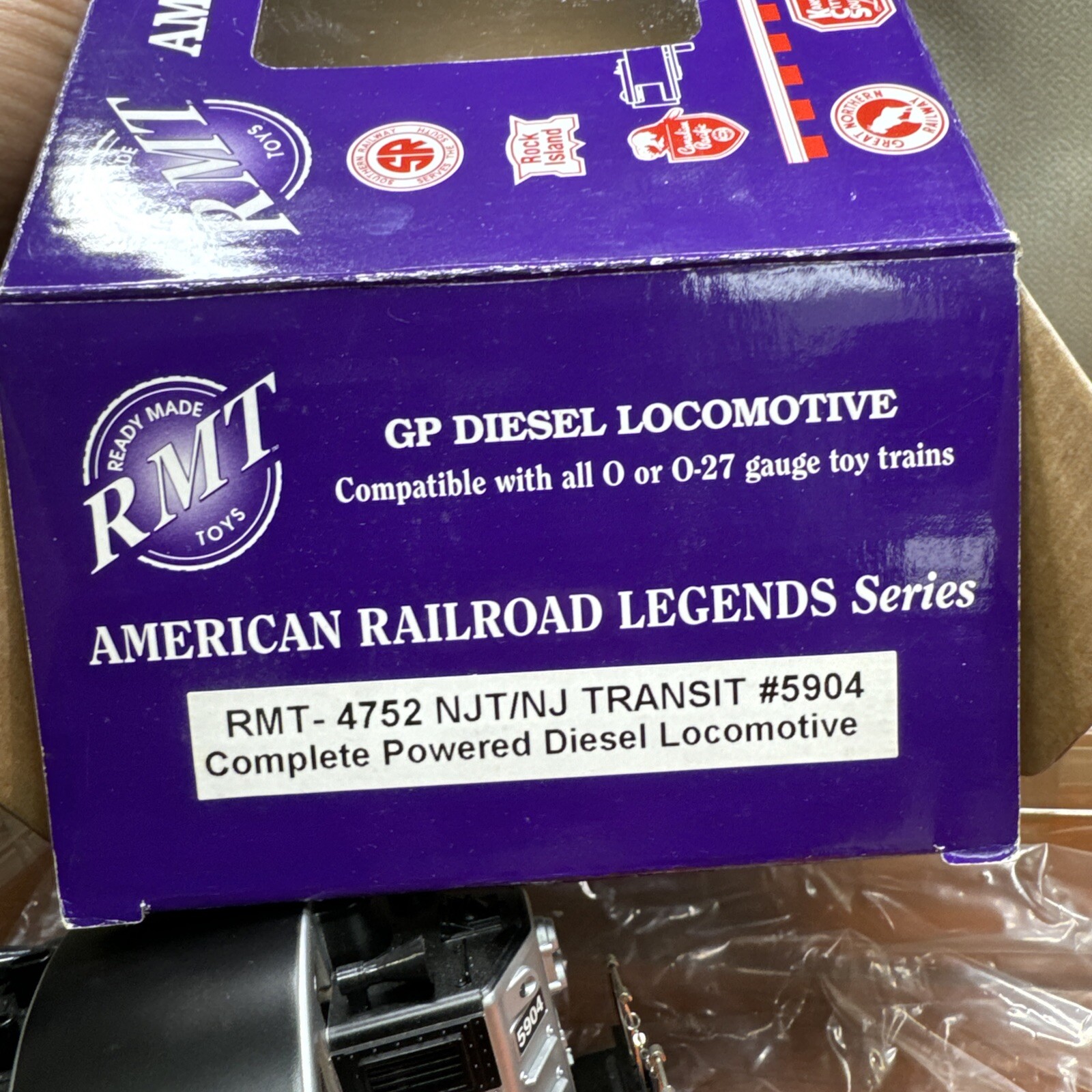 American Railroad Legends RMT-4752 NJT NJ Transit #5904 GP Diesel Locomotive