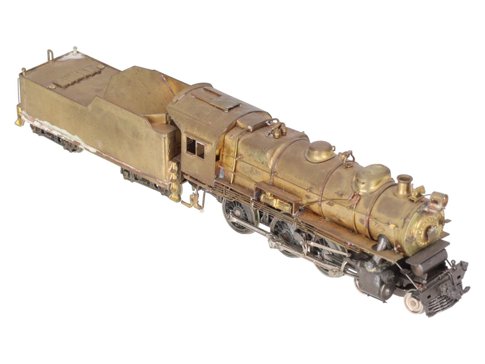 Max Gray KTM HO Brass PRR G-5 4-6-0 Ten Wheeler – Unpainted EX
