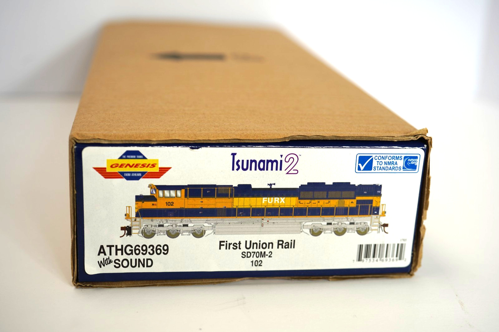 Athearn ATHG69369 EMD SD70M-2 FURX paint DCC Sound Excellent #102 First Union