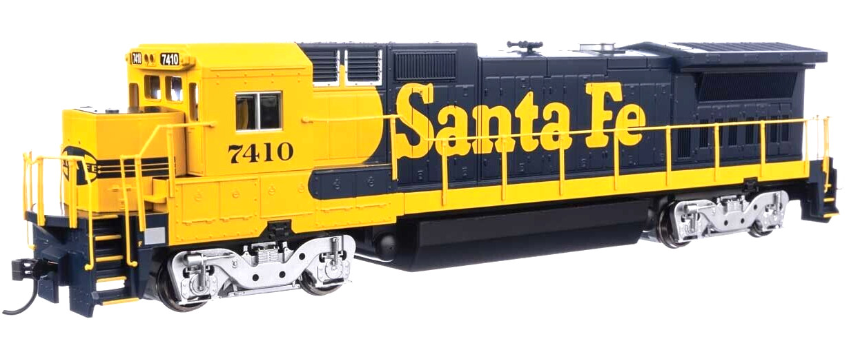 Walthers HO Scale ~ Santa Fe ATSF ~ Dash 8-40B #7410 ~ DC/DCC Sound ~ 910-19567