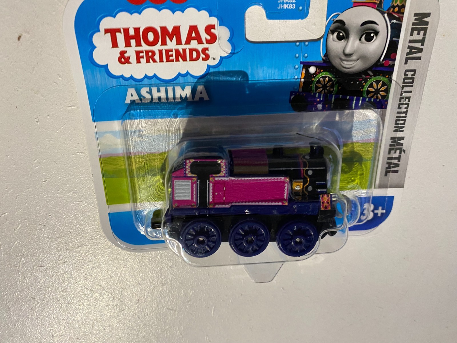 Fisher-Price THOMAS & FRIENDS *ASHIMA* INDIAN PINK METAL ENGINE NEW! 3+