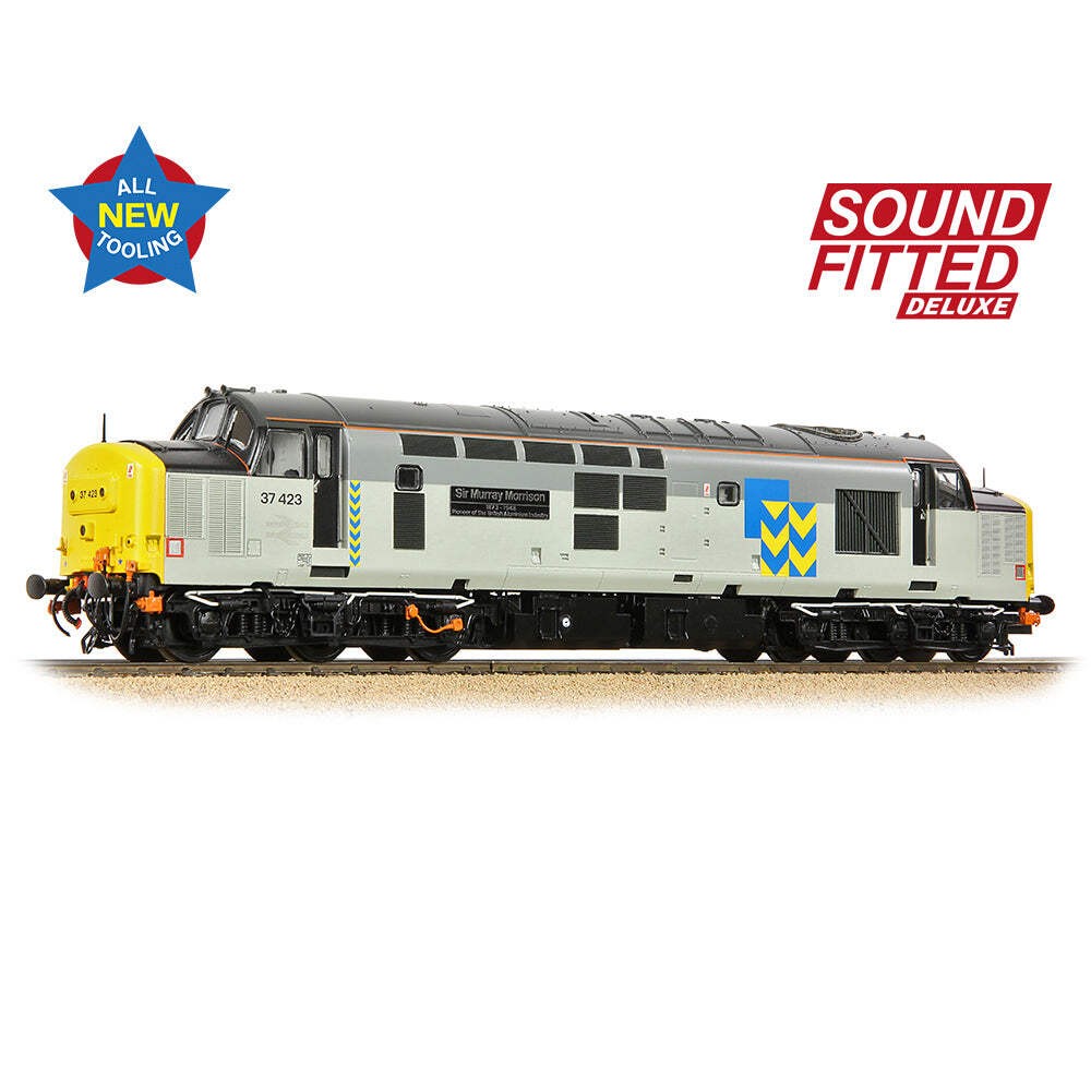 Bachmann 35-337SFX OO Gauge Class 37 37423 Sir Murray Morrison Metals DCC SOUND