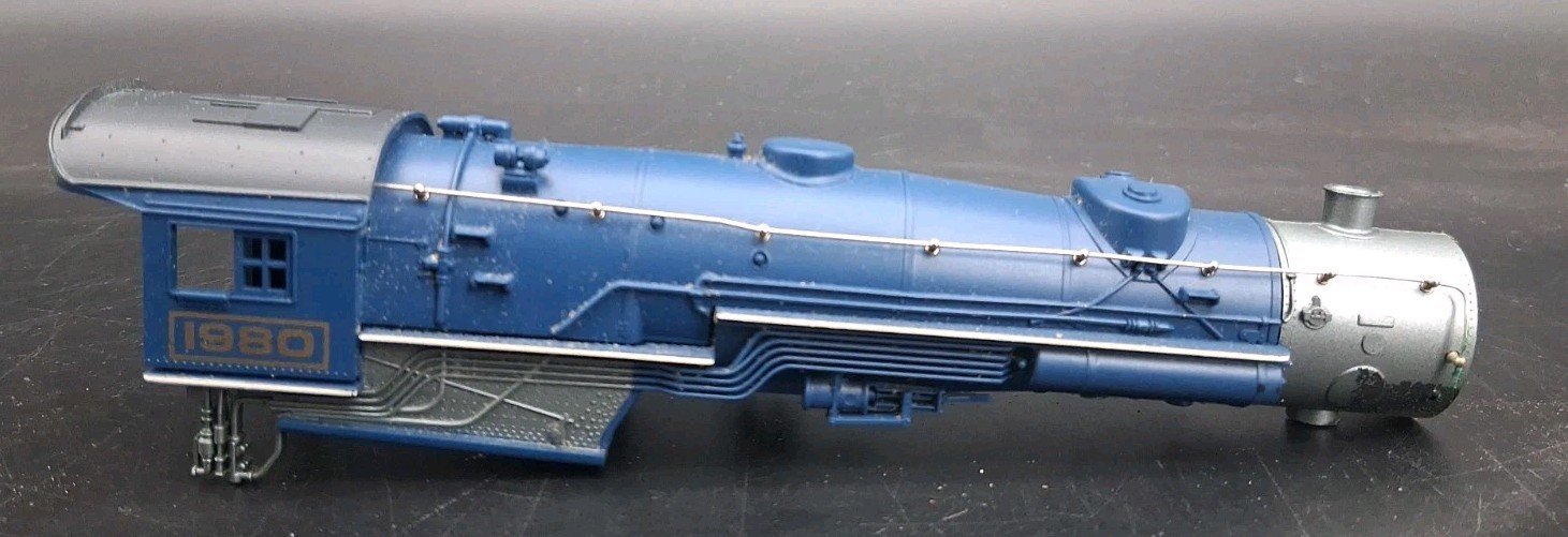 (B) RIVAROSSI HO Scale Steam Locomotive Body 5087 4-6-2 HEAVY PACIFIC NMRA 1980