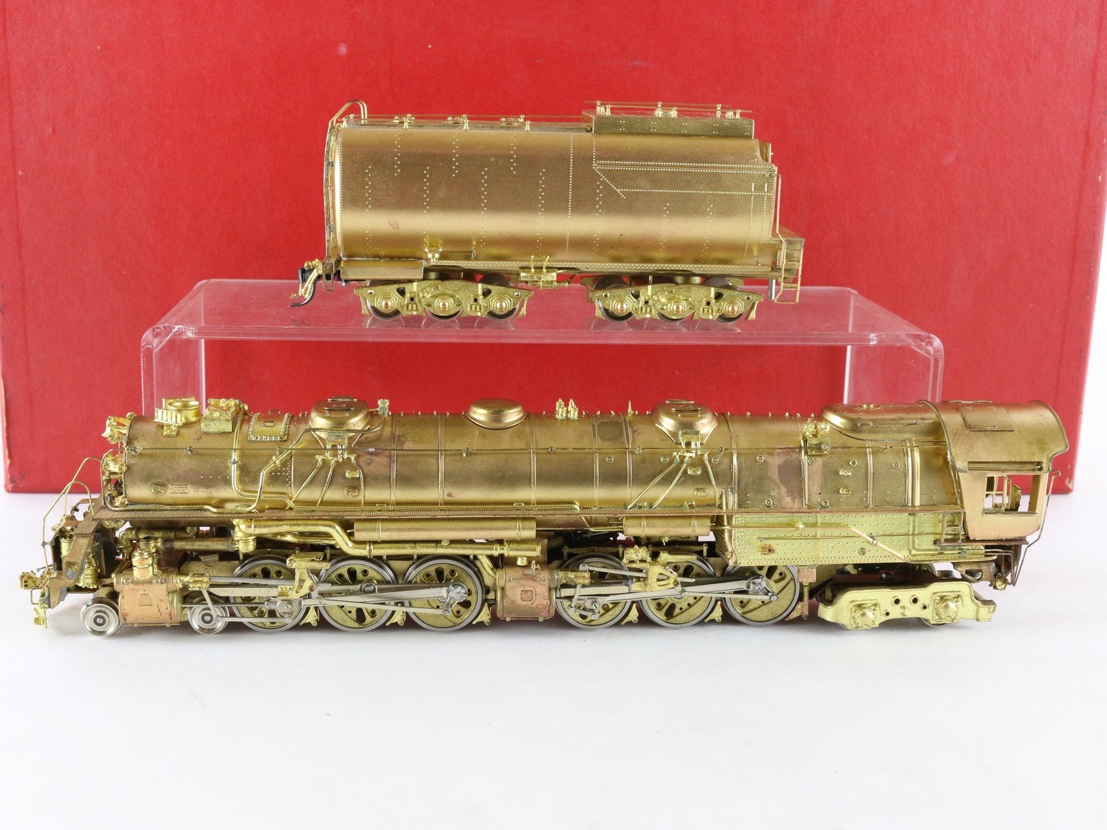 Key Imports HO UP 3800 Challenger 4-6-6-4 Oil Unpainted Brass Loco & Tender