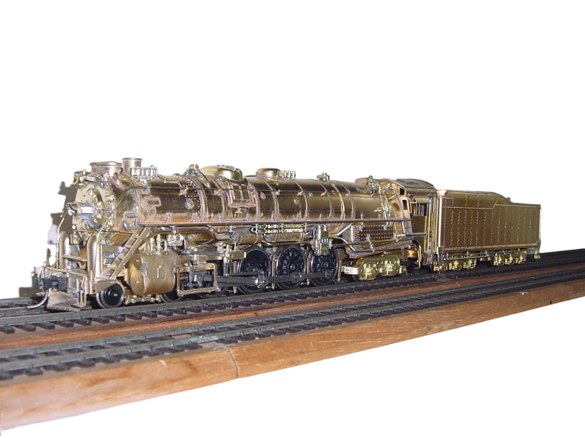 PFM Toby D&RGW M-68 4-8-4 Crown Brass Steam Locomotive HO Gauge #108
