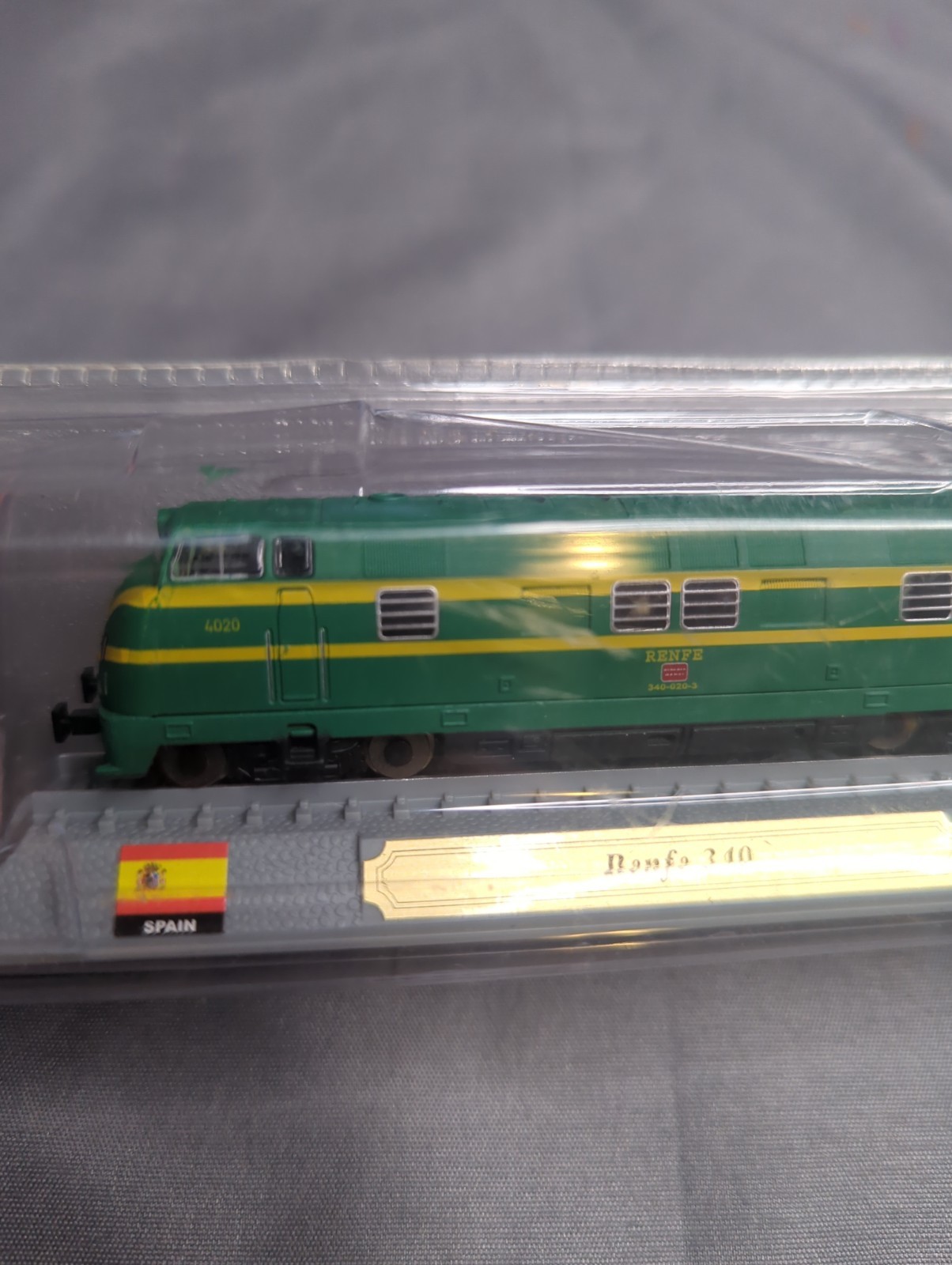 RENFE Serie 340 Train Railroad locomotive scale N 1:160 DelPrado New In Package