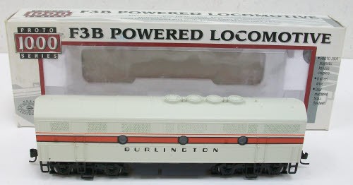 Proto 1000 23964 HO Chicago Burlington & Quincy F3B Powered Diesel Locomotive LN