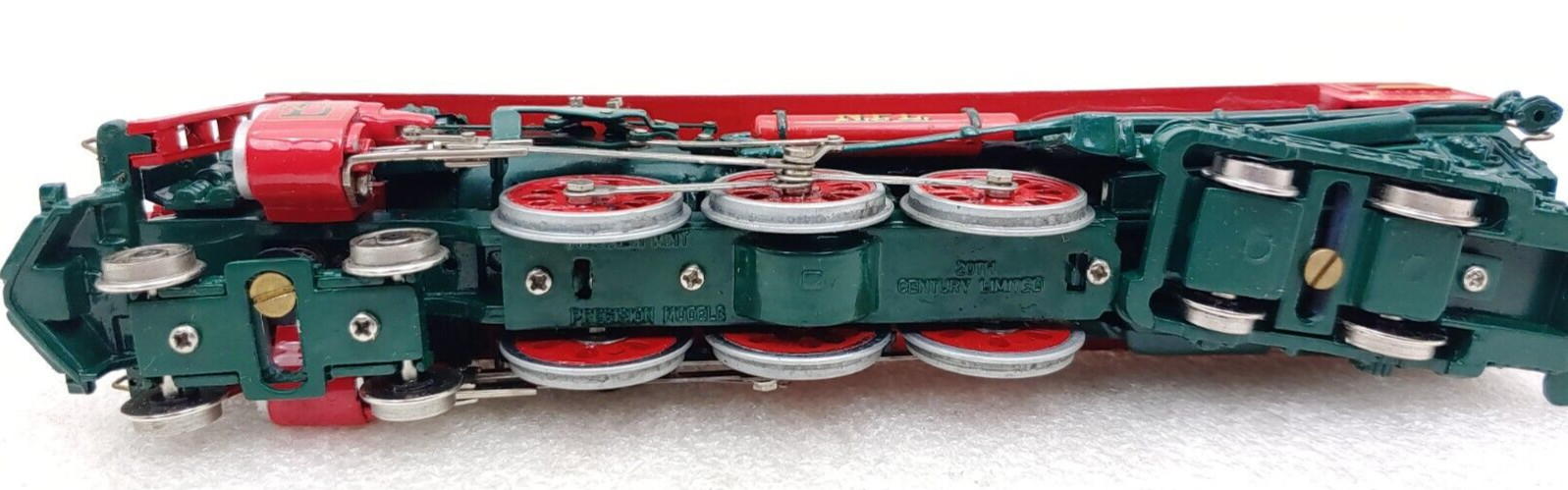 Franklin Mint HO Trains X- Mas NPL North Pole Limited Steam Locomotive Tender +3