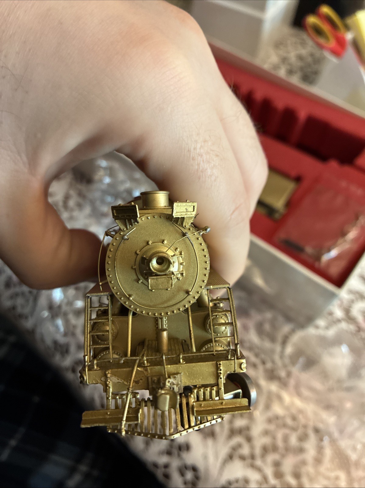 Sunset Models Brass C & O (Chesapeake And Ohio) 2-10-2 Model Train