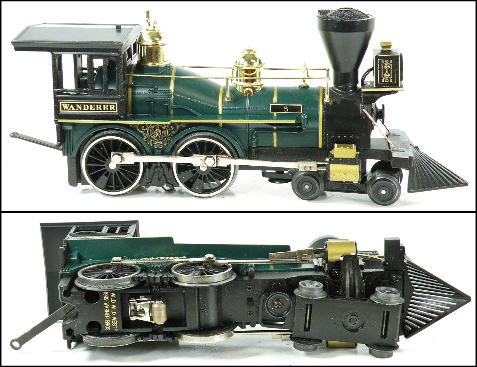 MTH 30-1155-1 Wild Wild West Wanderer 4-4-0 General PS-1 Tested XLT