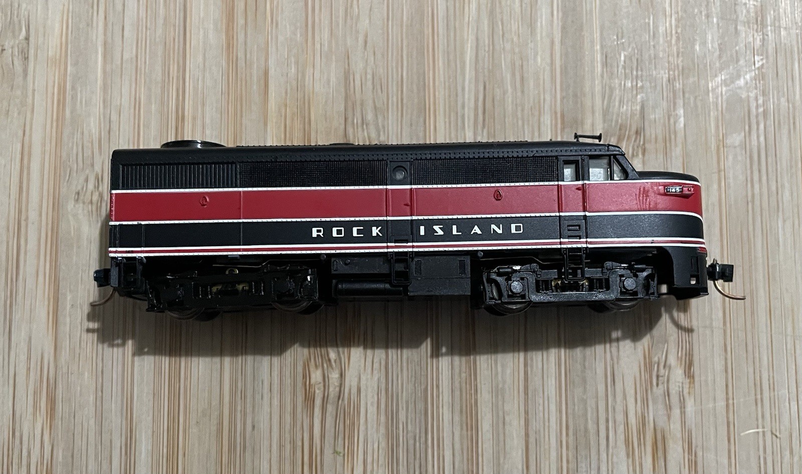 Life-Like N Scale FA-1 Rock Island #145 AS IS Please Read Description