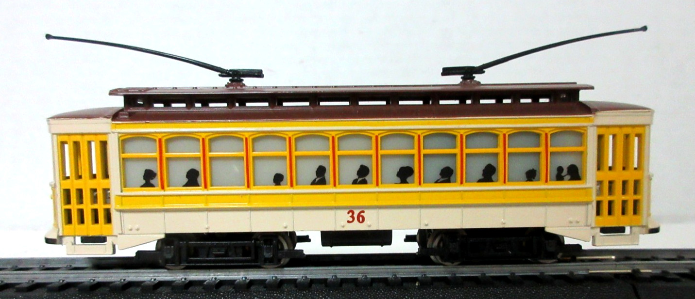 Bachmann HO Scale Brill Trolley #36 Motorized Trolley Car w/ Lights 61048
