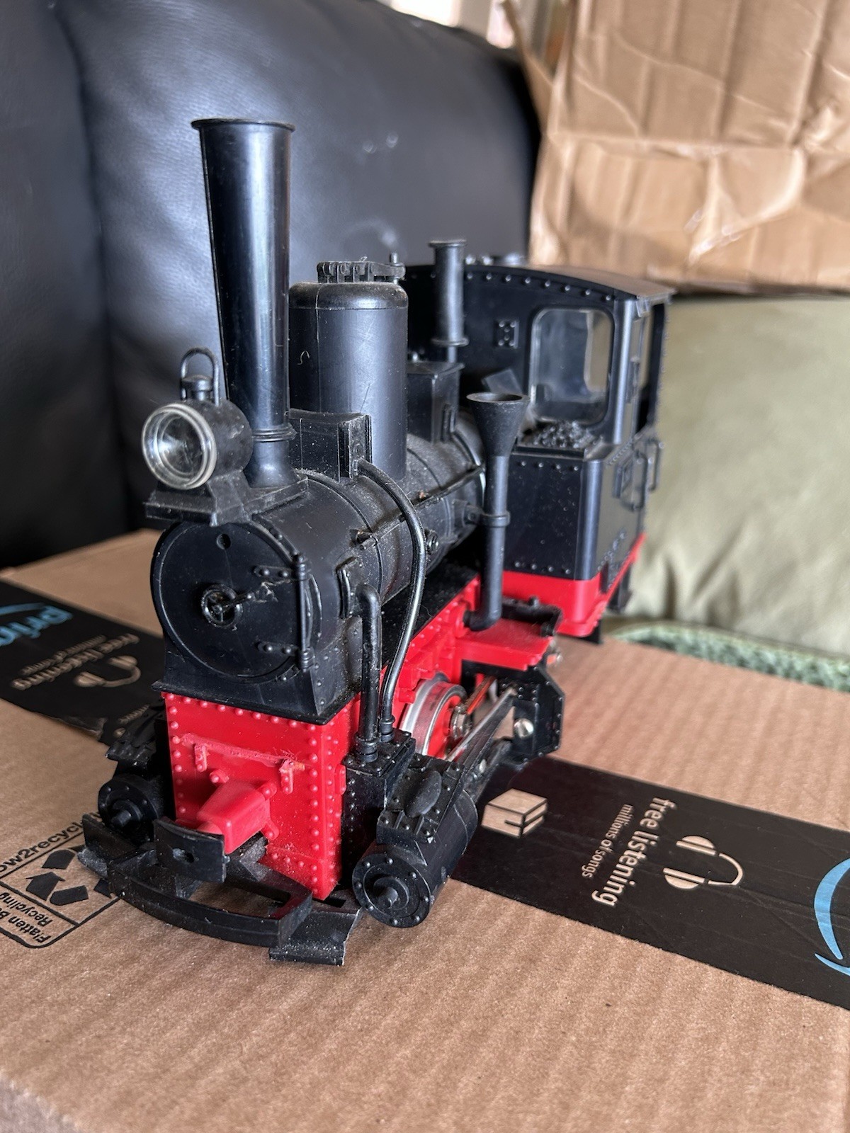 LGB 2040 VINTAGE STAINZ STEAM LOCOMOTIVE G-SCALE 1:22.5, C6/VG, 1968? Still Runs