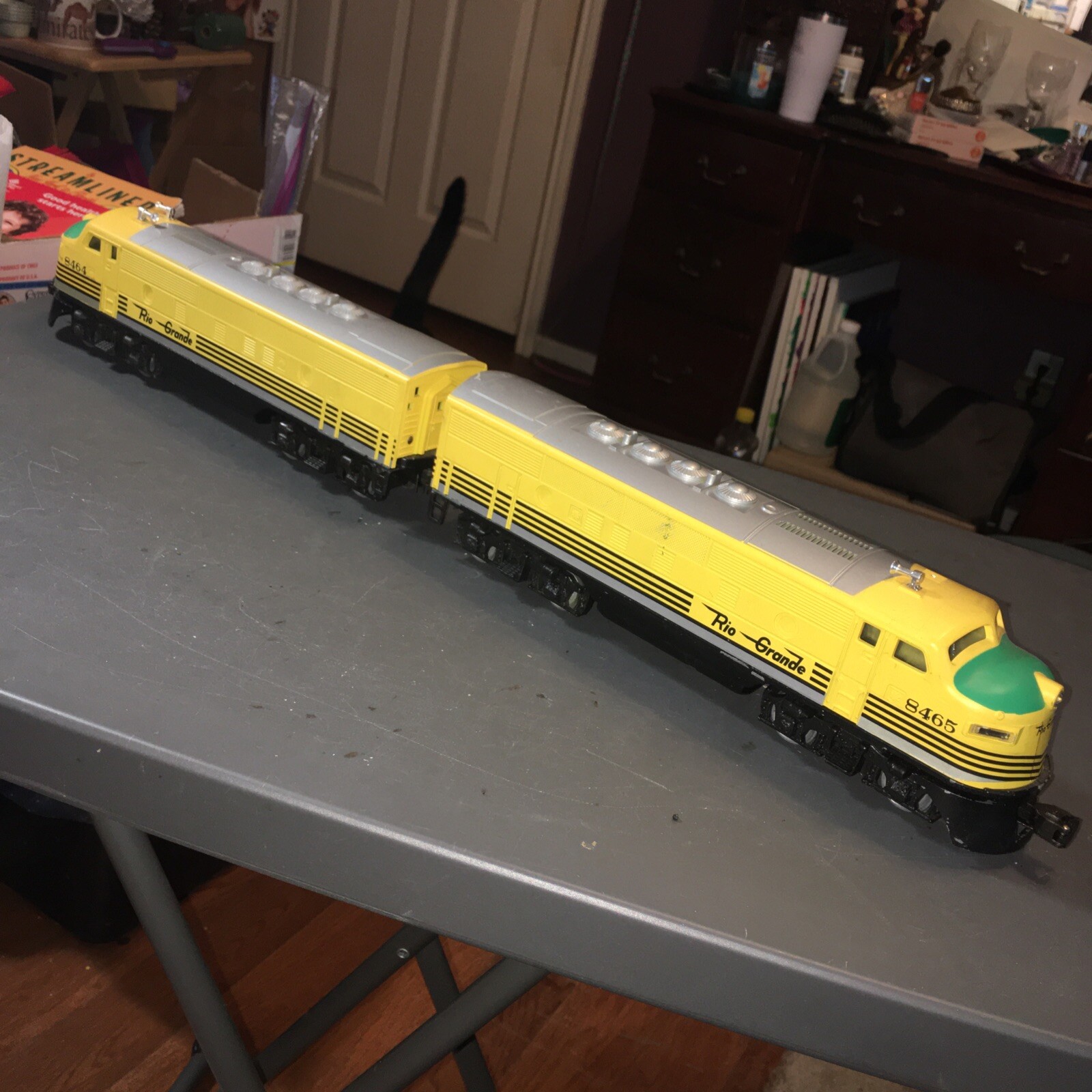 Lionel F-3’s AA #8464 & #8465 Rio Grande (“O”)￼