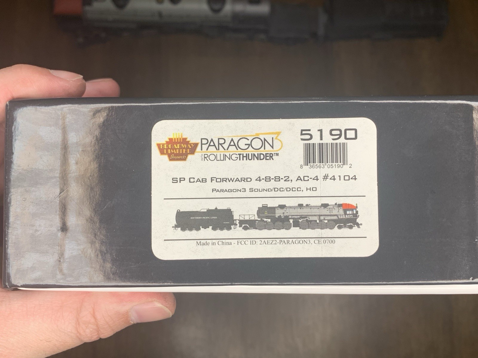 Broadway Limited Imports Paragon3 HO Southern Pacific AC-4 4-8-8-2 Sound 4104