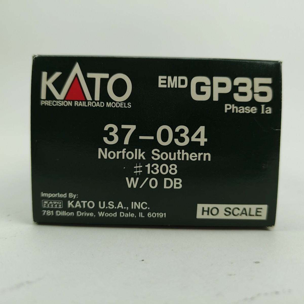 KATO HO Scale EMD GP35 Phase 1a Norfolk Southern #1308 W/O DB Locomotive 37-034