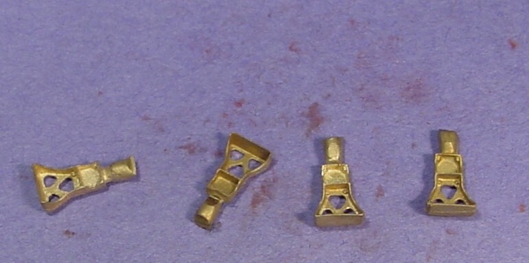 HO/HOn3 STEAM LOCOMOTIVE TENDER STEPS WMS BACK SHOP BRASS PARTS HBS132