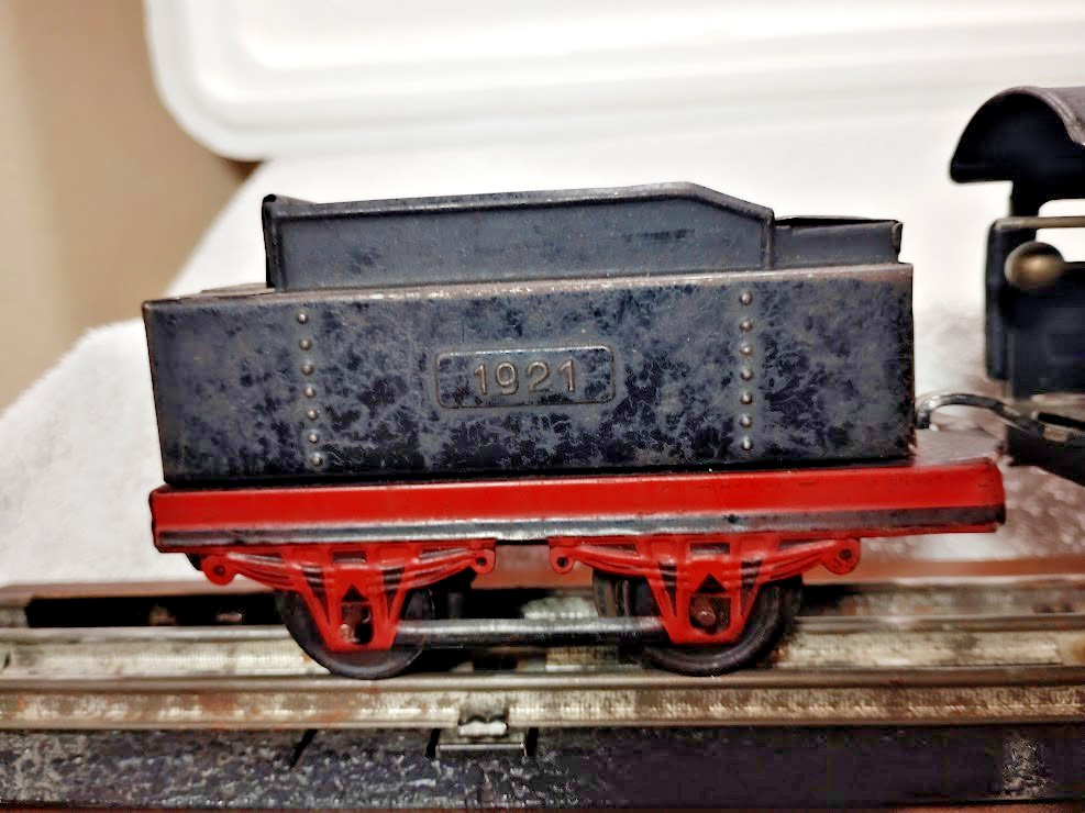 Distler O Gauge US-Zone Germany #40281 Clockwork Wind-up Locomotive Tender & Key