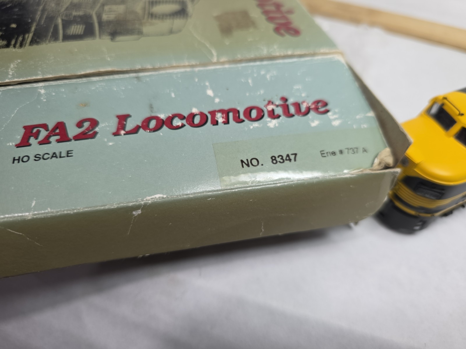 Proto 2000 HO Scale 8347 Erie 737-A FA2 Diesel Locomotive Runs Read Description