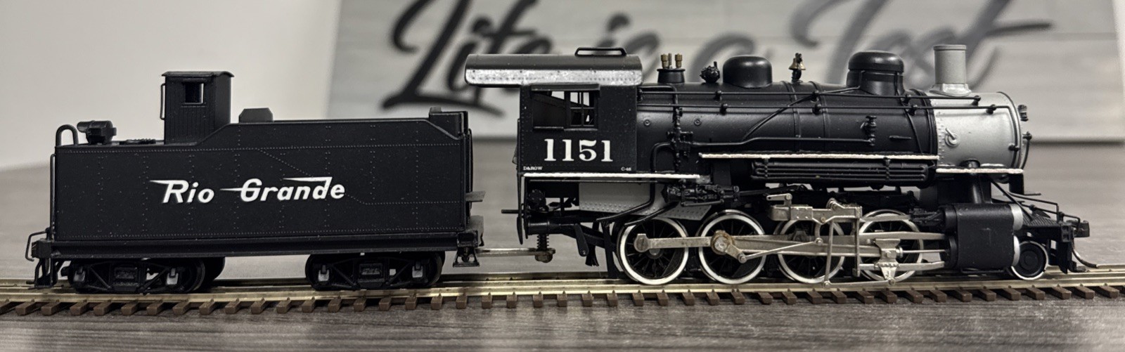 Nickel Plate Products HO Brass Consolidation D&RGW 2-8-0 C-48 #1151 DOES NOT RUN