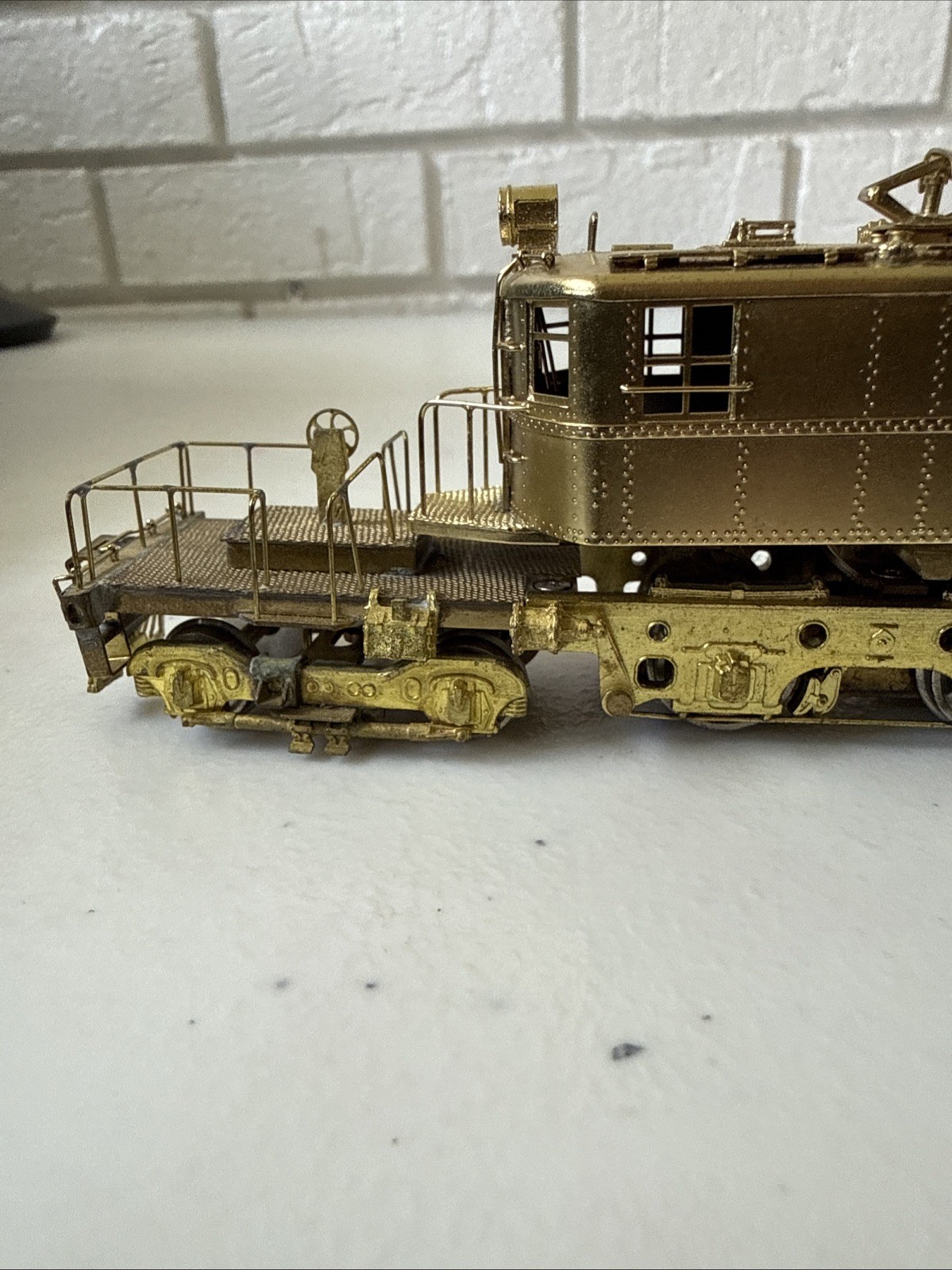 Custom NJ Brass EL-307 HO Brass Train New York Central Class P-2 Electric ~AS IS