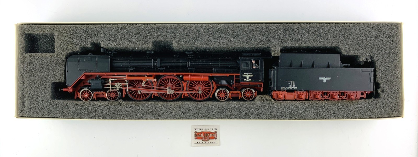 MS108 LILIPUT H0 105 04 – STEAM LOCOMOTIVE BR 05 003 DRG – ANALOGUE